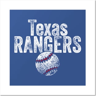 Rangers Vintage Weathered Posters and Art